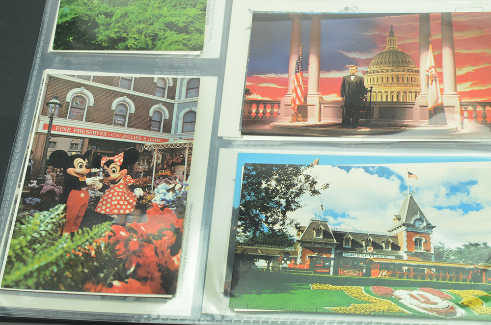 Circa 1970s Disneyland Postcards