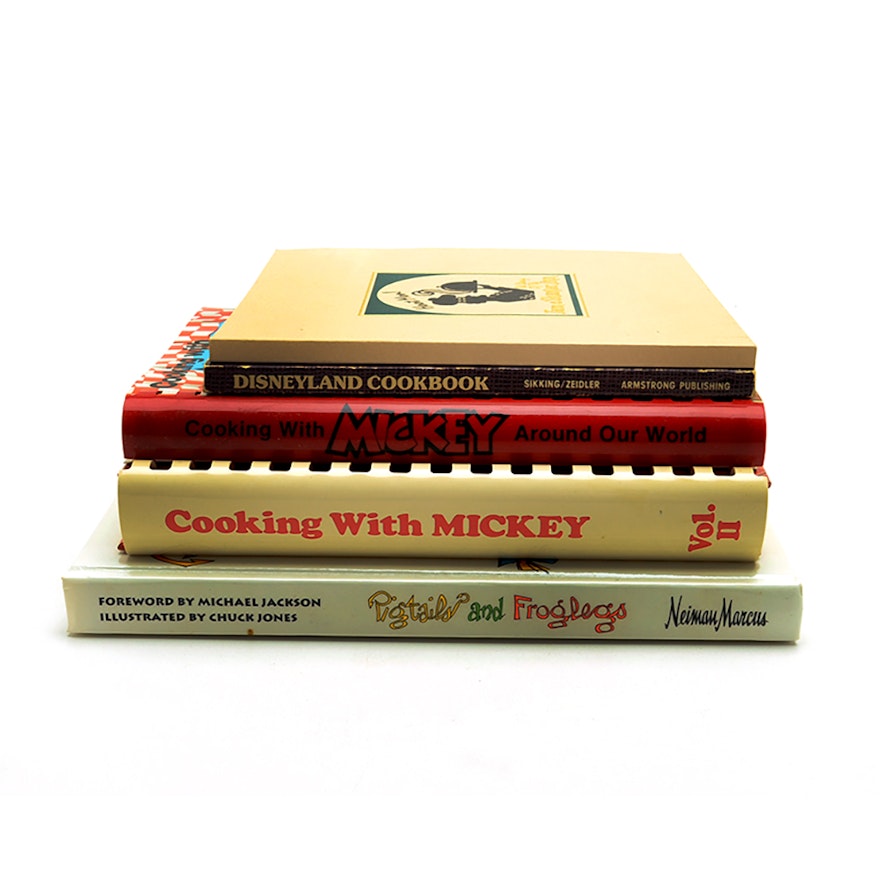 Cookbooks Featuring Disney and Chuck Jones