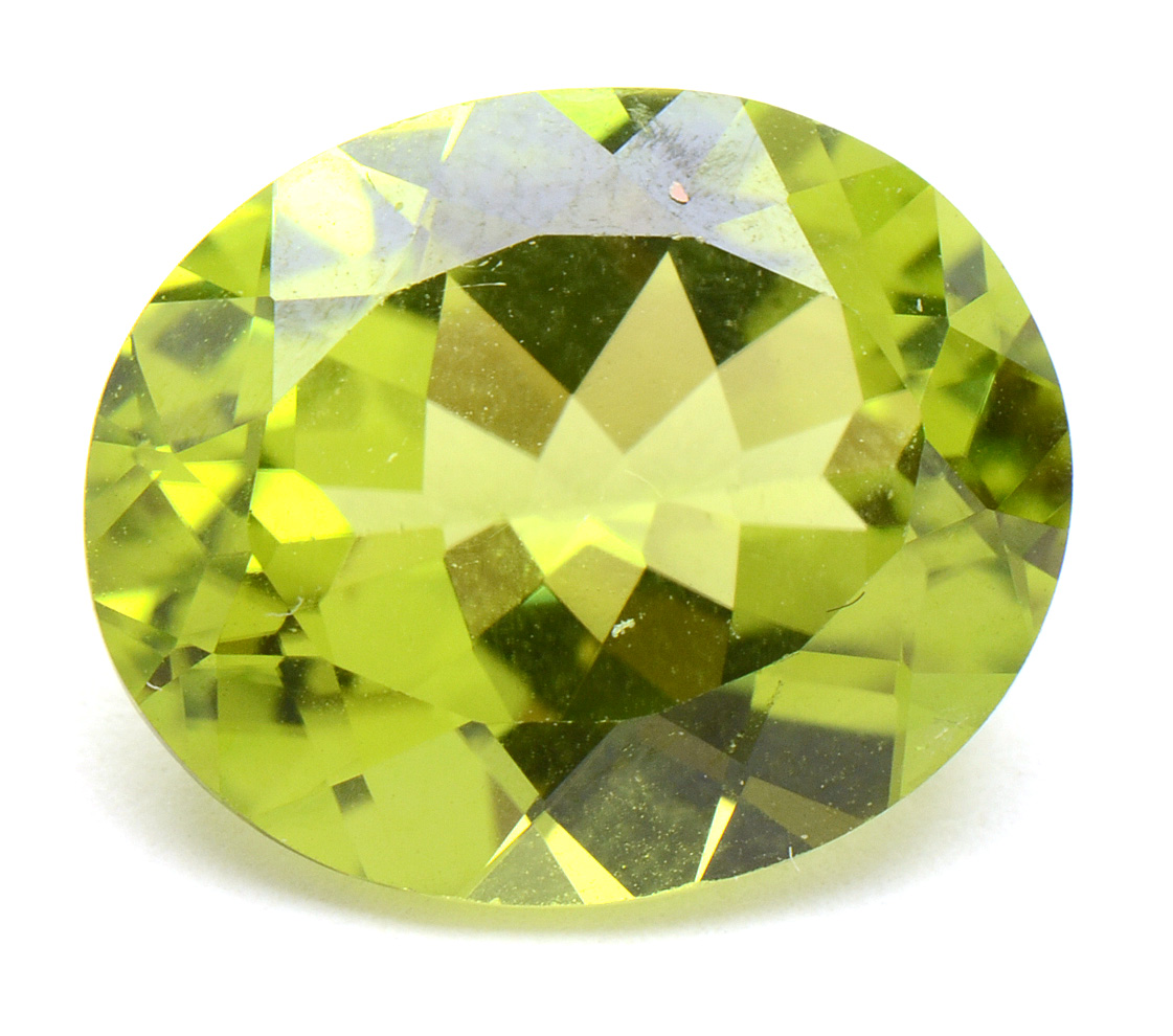 White Topaz and Peridot Loose Stones