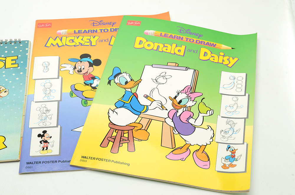 "Disney's Animation Kit" and Drawing Books