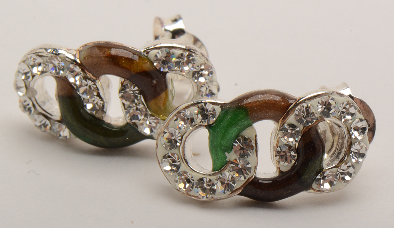 Sterling Clear Crystal Fashion Jewelry