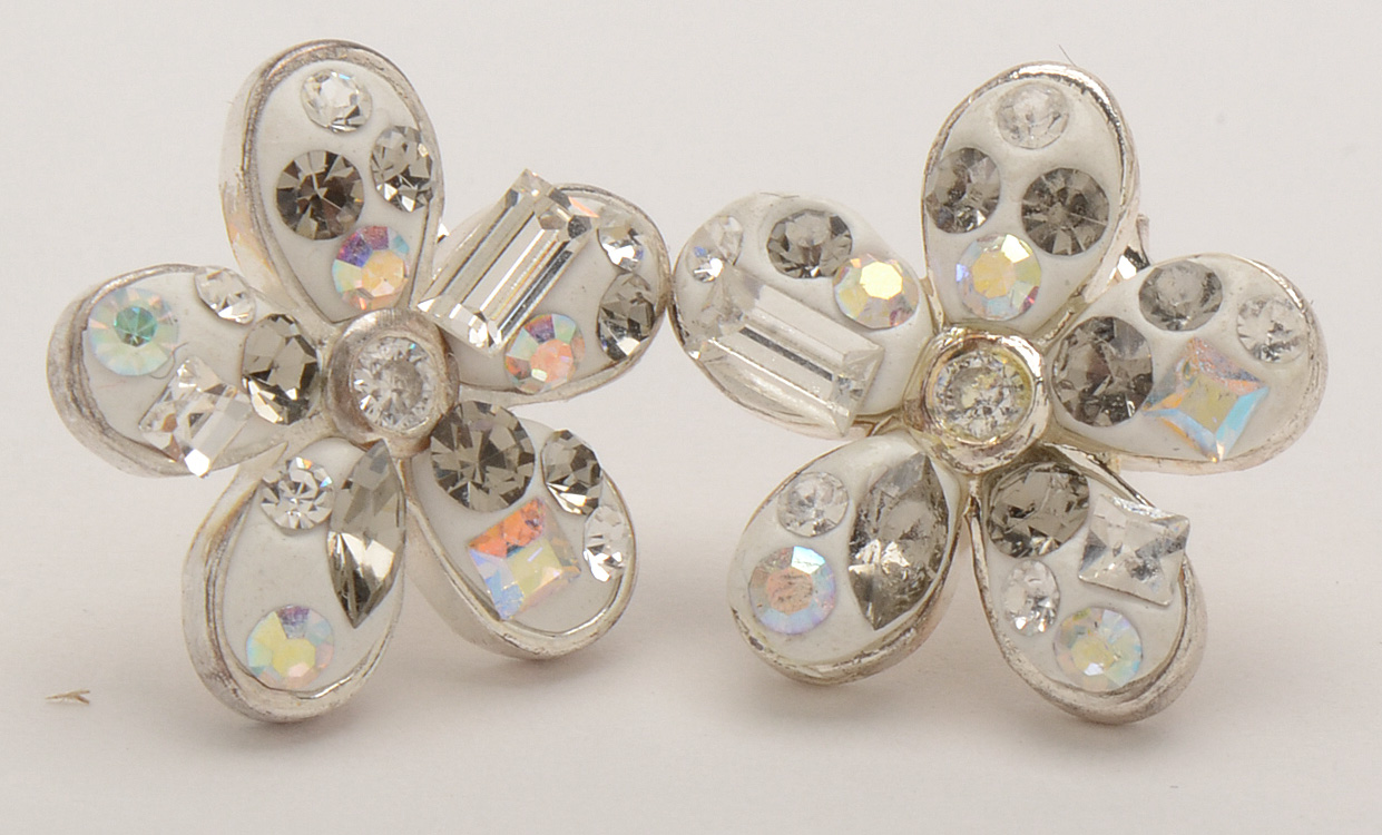 Sterling Clear Crystal Fashion Jewelry