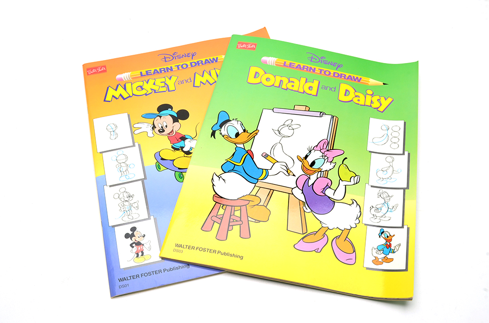 "Disney's Animation Kit" and Drawing Books