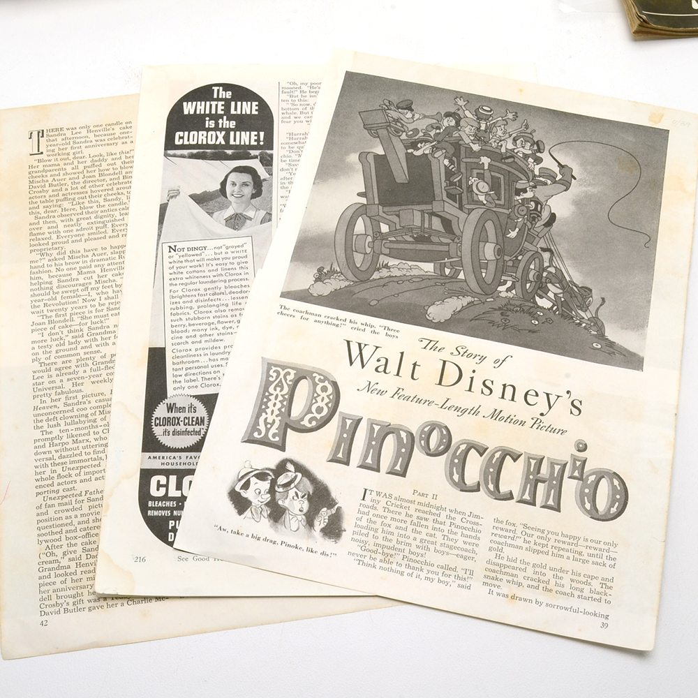1930s–1980s Magazine Articles on Disney