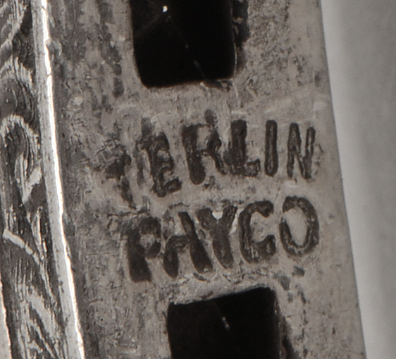 1920s Payco Sterling Rhinestone Bangles