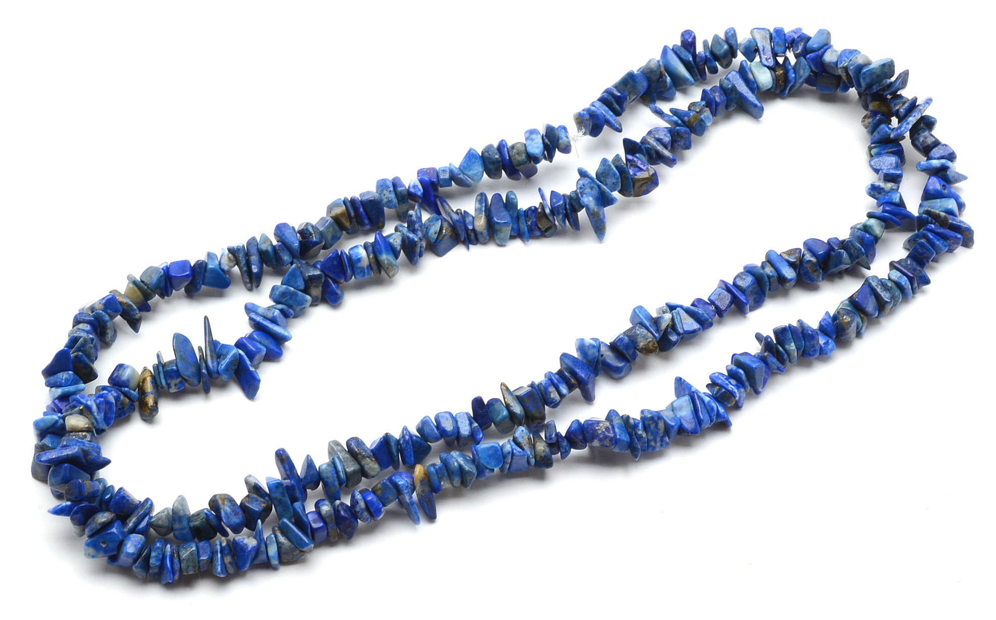 Lapis Lazuli Sterling Bead Necklace and Chip Necklaces