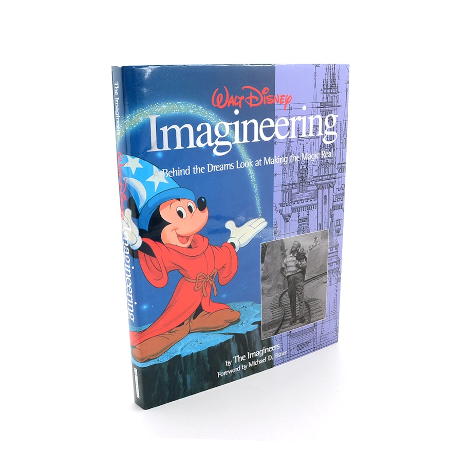 1996 Multiple Signed First Edition "Walt Disney Imagineering: A Behind the Dreams Look at Making the Magic Real"