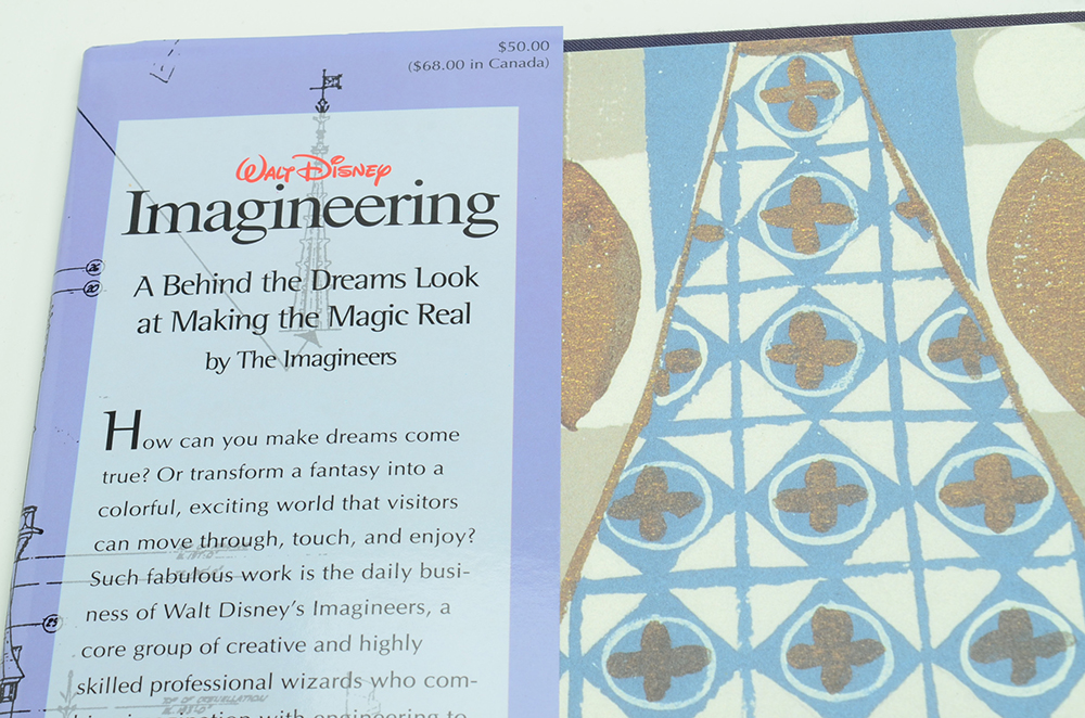 1996 Multiple Signed First Edition "Walt Disney Imagineering: A Behind the Dreams Look at Making the Magic Real"