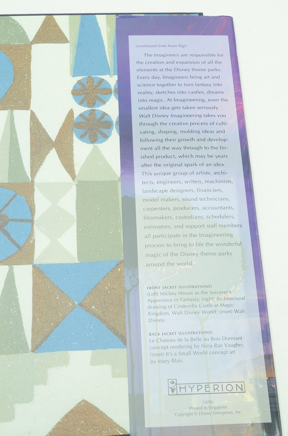 1996 Multiple Signed First Edition "Walt Disney Imagineering: A Behind the Dreams Look at Making the Magic Real"