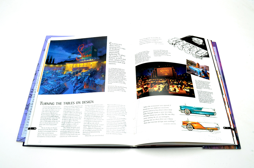 1996 Multiple Signed First Edition "Walt Disney Imagineering: A Behind the Dreams Look at Making the Magic Real"