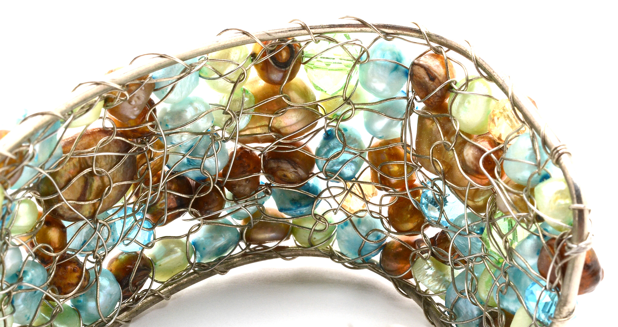 Cultured Pearl Cuff Bracelet