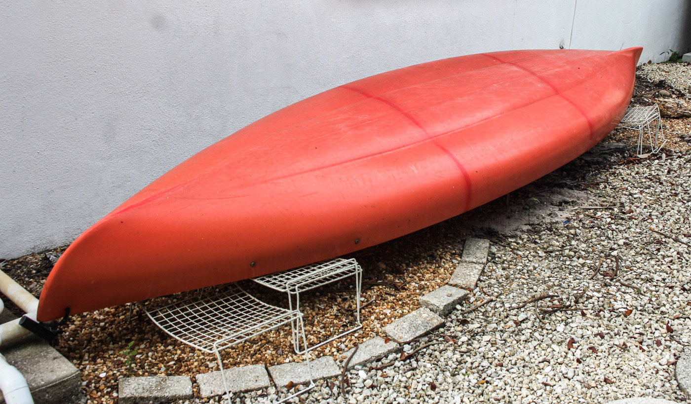 Aquaterra "Keowee 2" Two-Seat Kayak With Paddles and Top