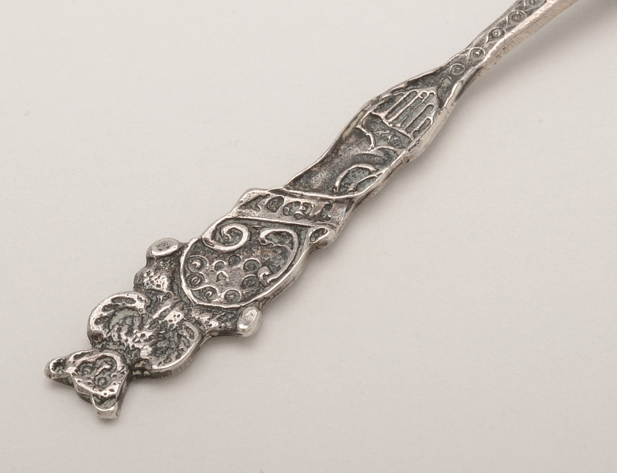 Sterling Silver Brooches and Salt Spoons