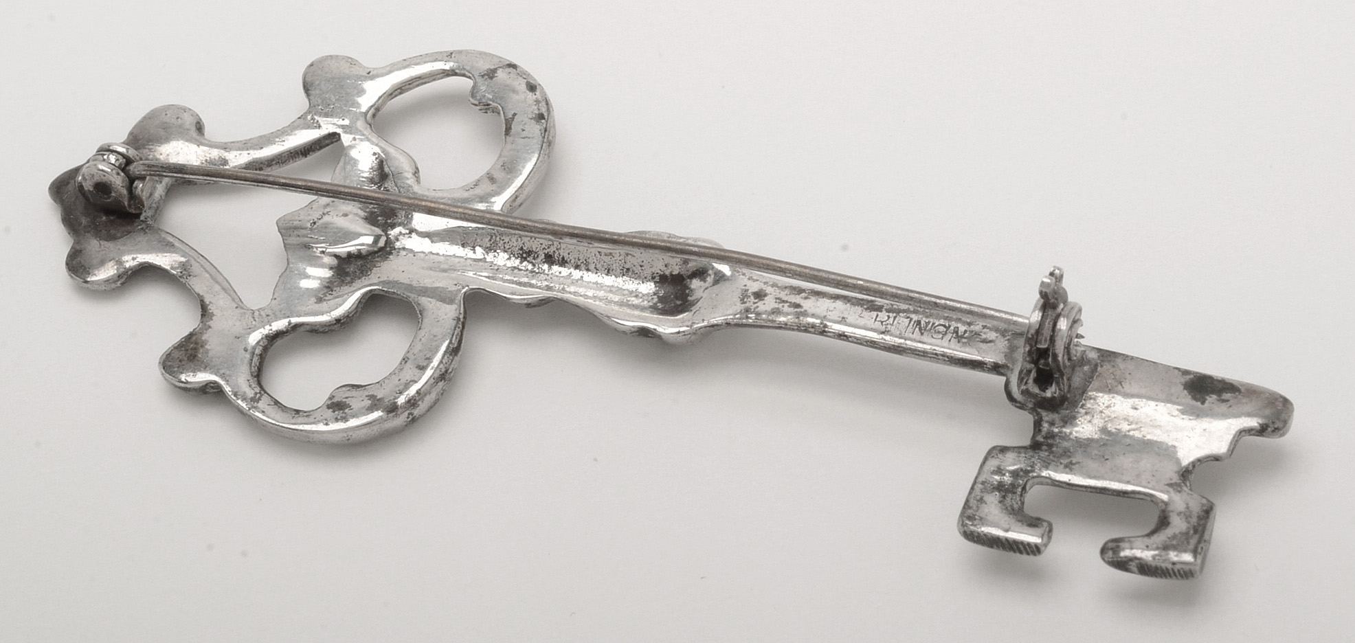 Sterling Silver Brooches and Salt Spoons