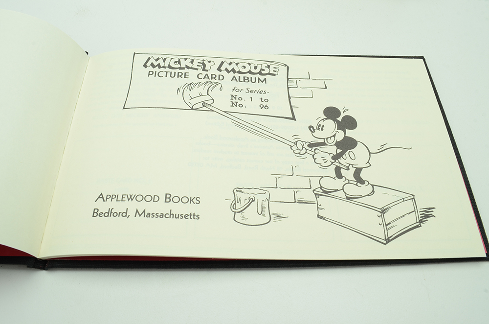 1995 Reproduction "Mickey Mouse Picture Cards and Album" Deluxe Box Set