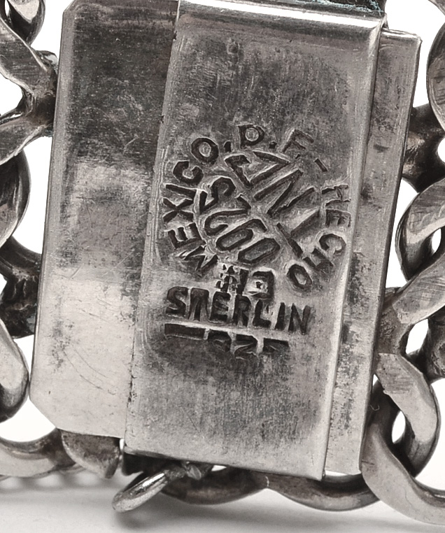 Vintage Mexican Sterling Wide Weave and Bangle Bracelets