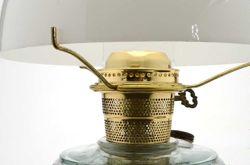 Vintage Aladdin Converted Oil Lamp