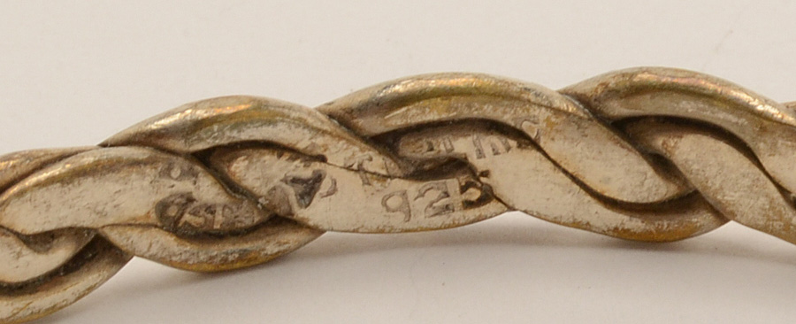 Vintage Mexican Sterling Wide Weave and Bangle Bracelets