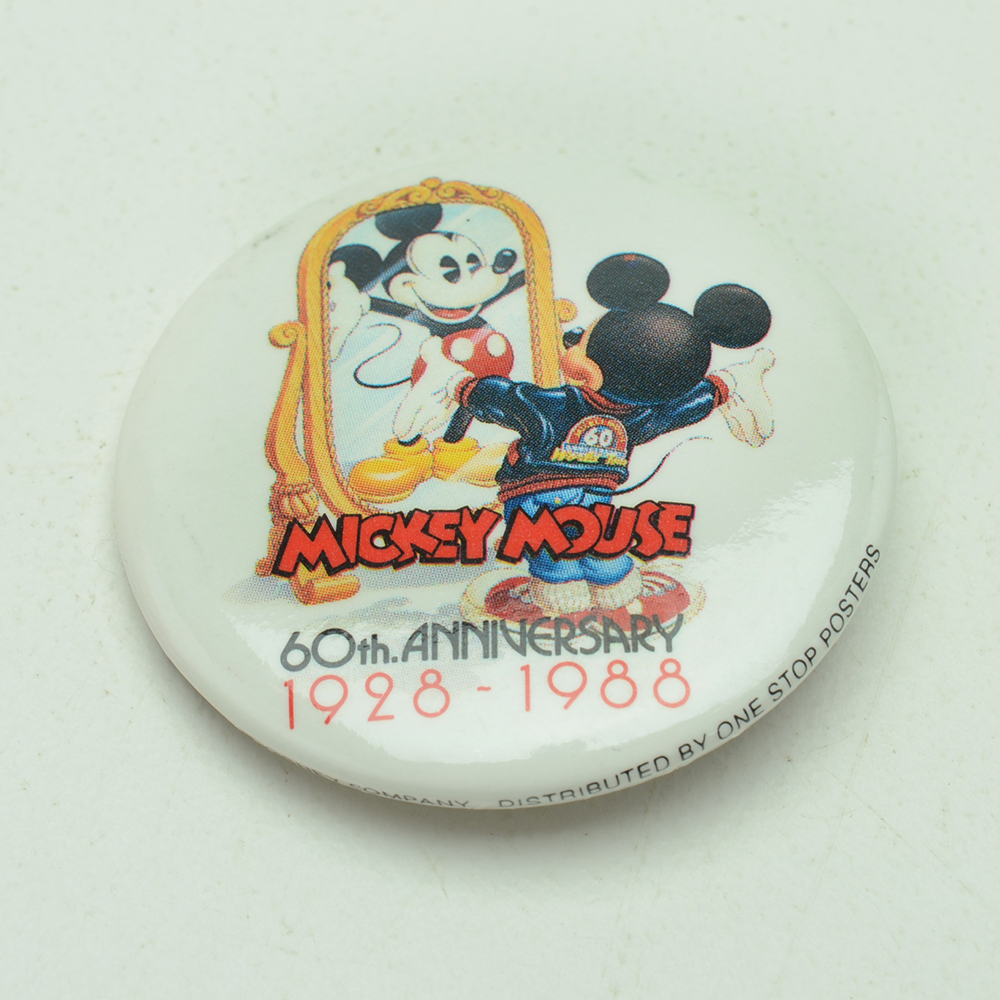 Pedre Mickey Mouse Watch and Button