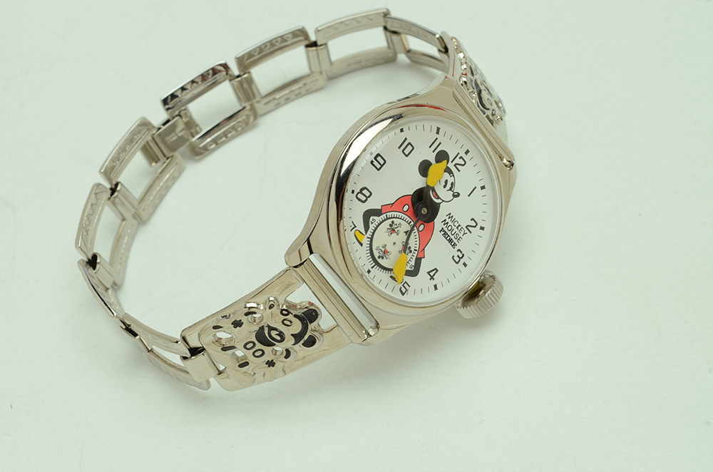 Pedre Mickey Mouse Watch and Button