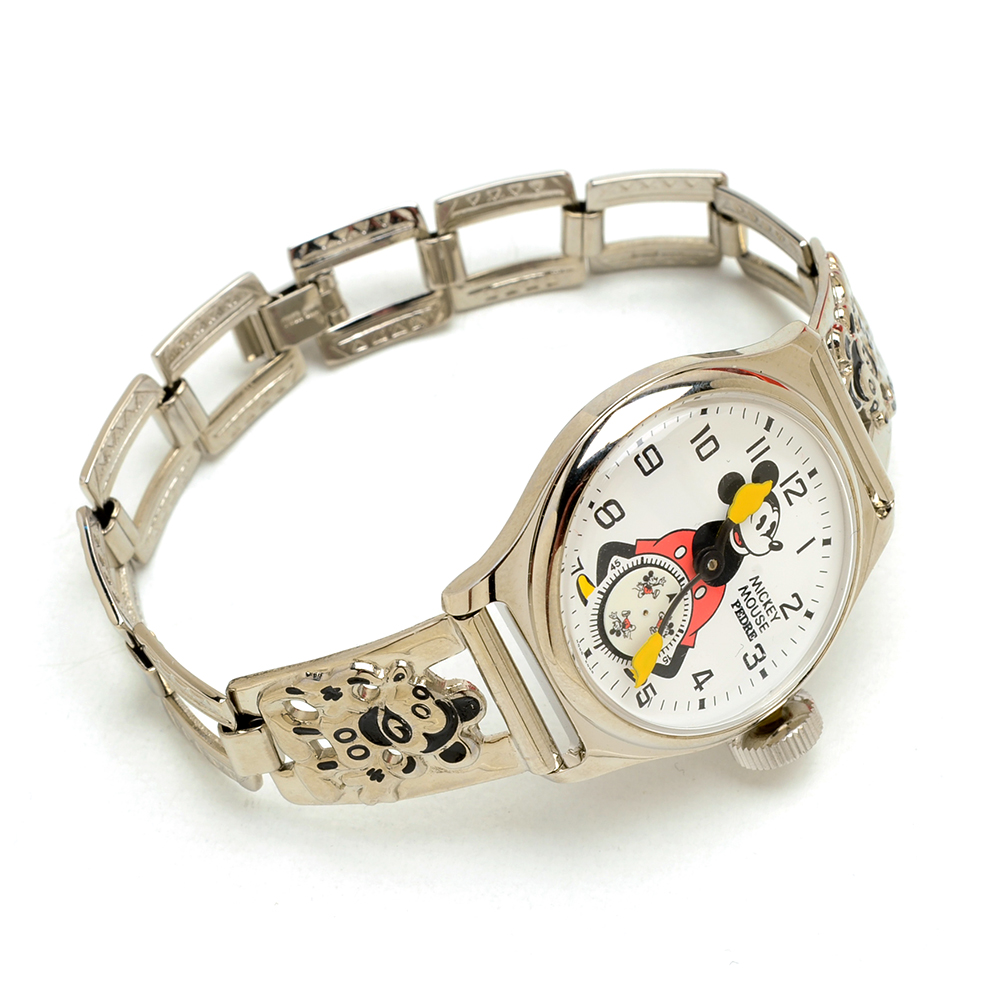 Pedre Mickey Mouse Watch and Button
