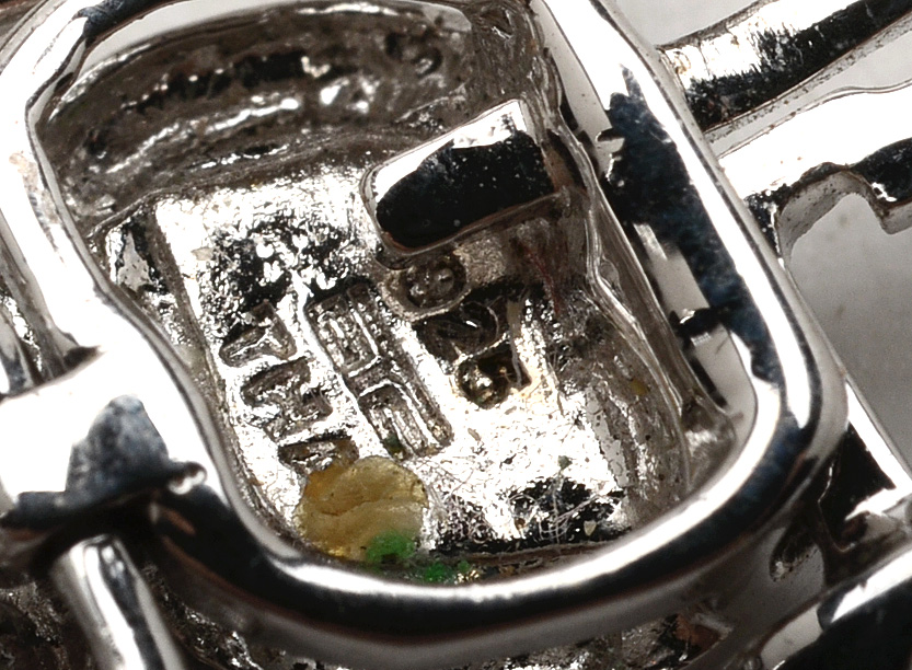 Two Sterling Bracelets with Diamond Accents