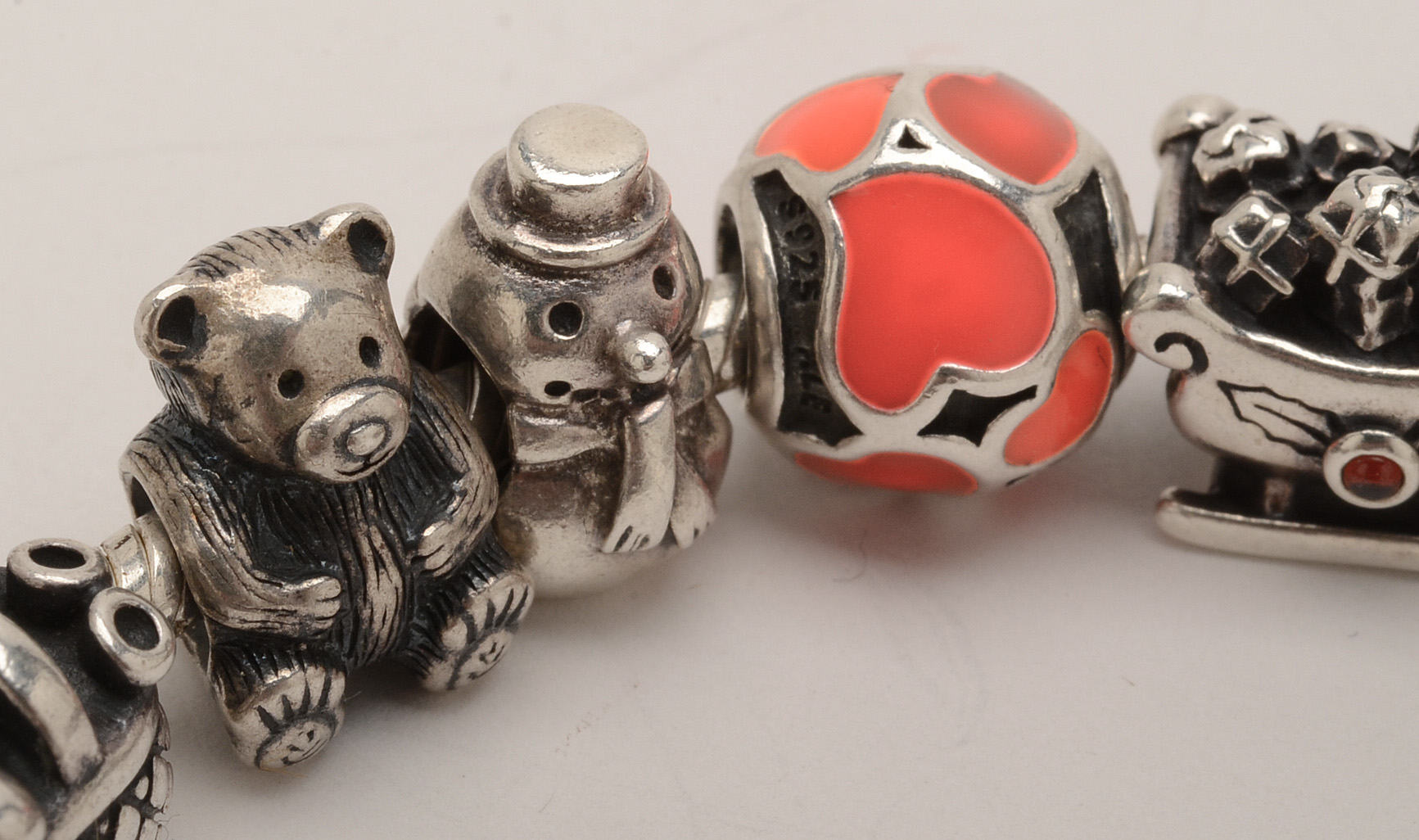 Pandora Sterling Charm Bracelet