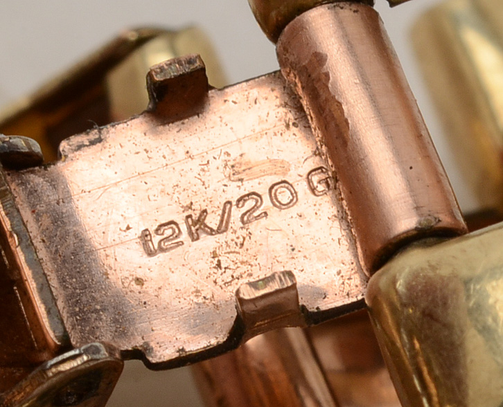 Vintage Gold Filled Bracelets Including Binder and Ballou