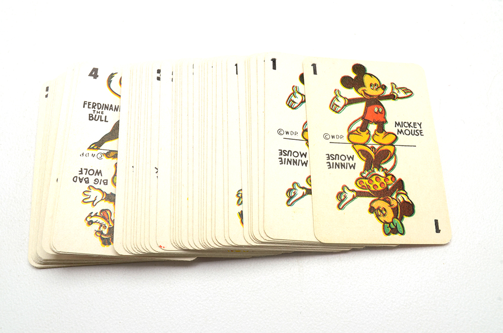 Circa 1950s Disneyland Express Trainload of Card Games