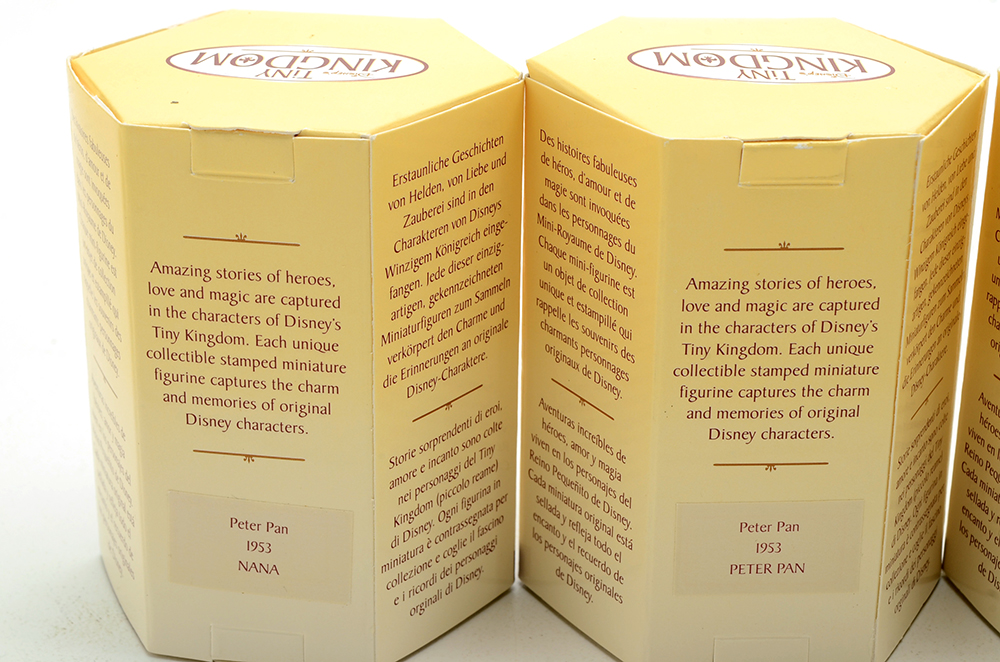 Disney "Peter Pan" "Tiny Kingdom" Figurines