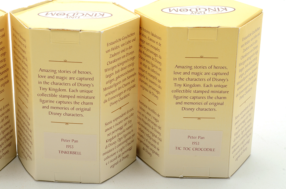 Disney "Peter Pan" "Tiny Kingdom" Figurines