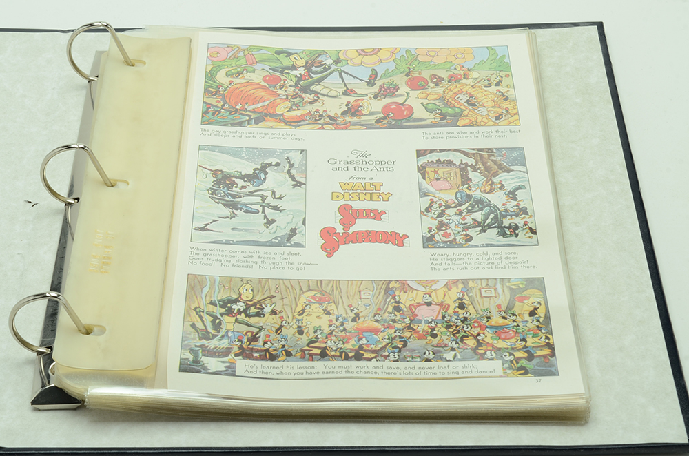 1930s "Good Housekeeping" "Walt Disney Silly Symphony" Cartoons