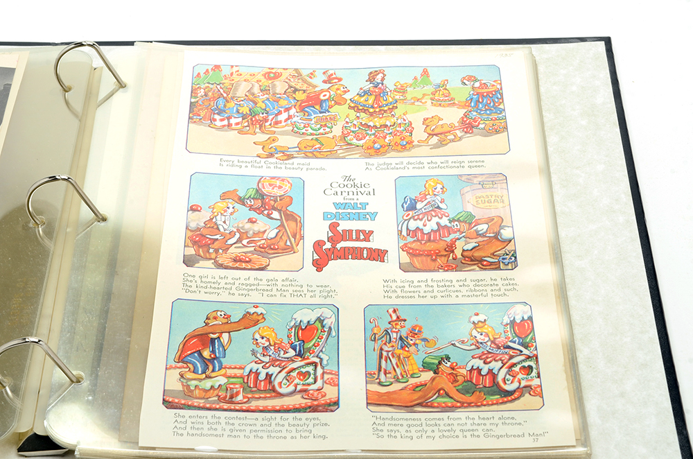 1930s "Good Housekeeping" "Walt Disney Silly Symphony" Cartoons