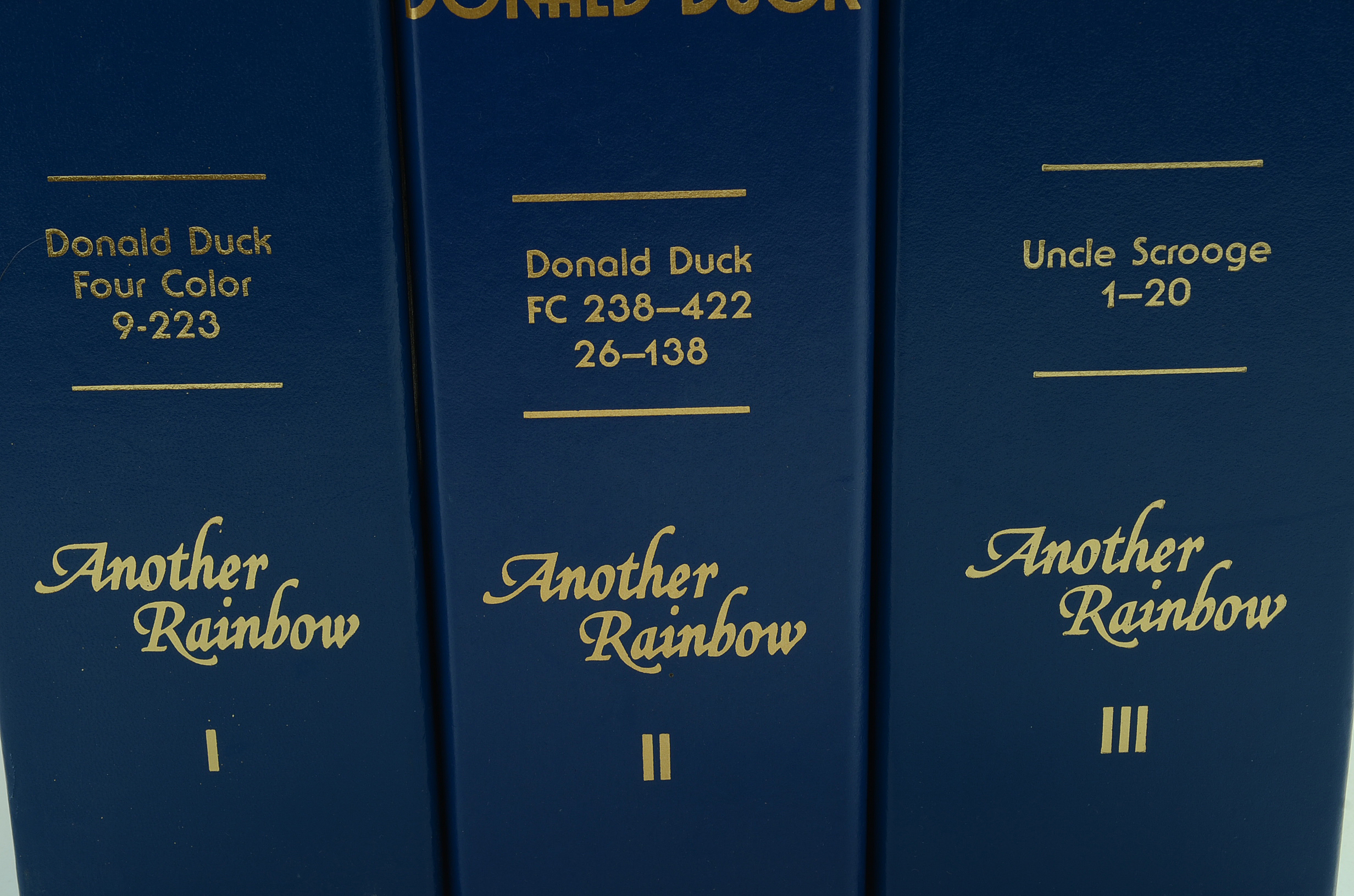 1984 "The Carl Barks Library of Walt Disney's Donald Duck" Volumes I–III