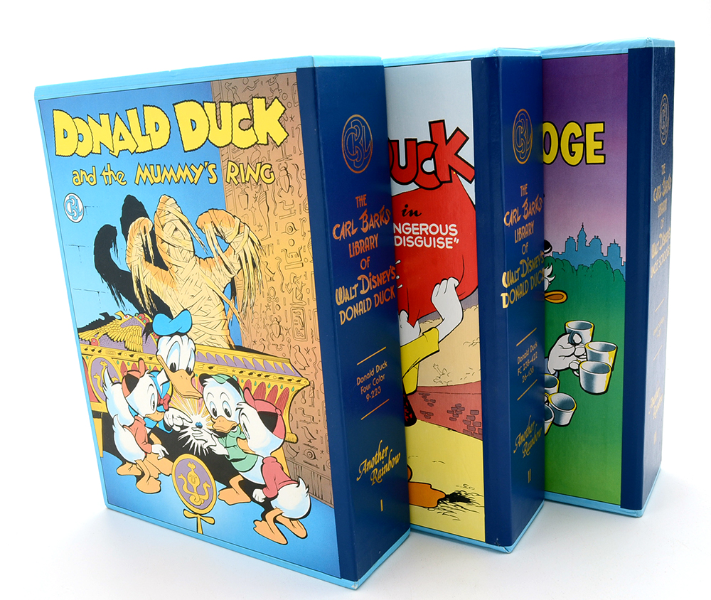 1984 "The Carl Barks Library of Walt Disney's Donald Duck" Volumes I–III