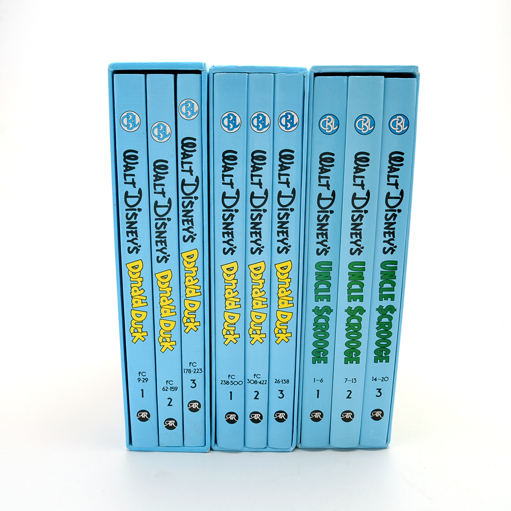 1984 "The Carl Barks Library of Walt Disney's Donald Duck" Volumes I–III