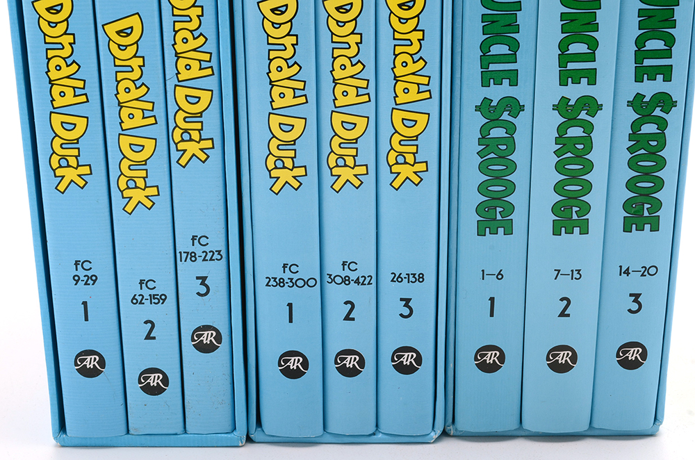 1984 "The Carl Barks Library of Walt Disney's Donald Duck" Volumes I–III