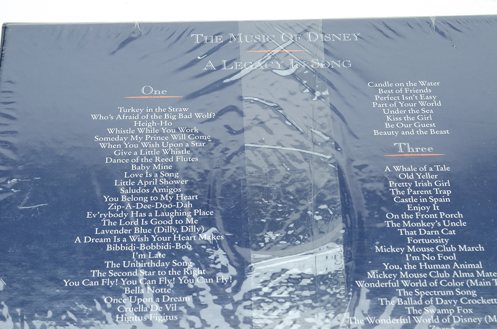 Walt Disney Music Books and CDs