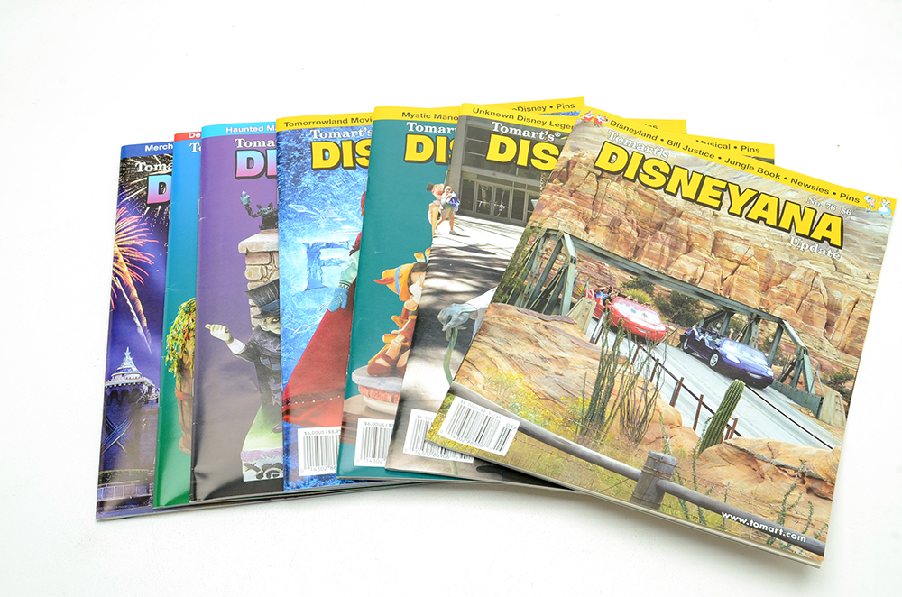 "Tomart's Disneyana Update" Magazines 2002–2015