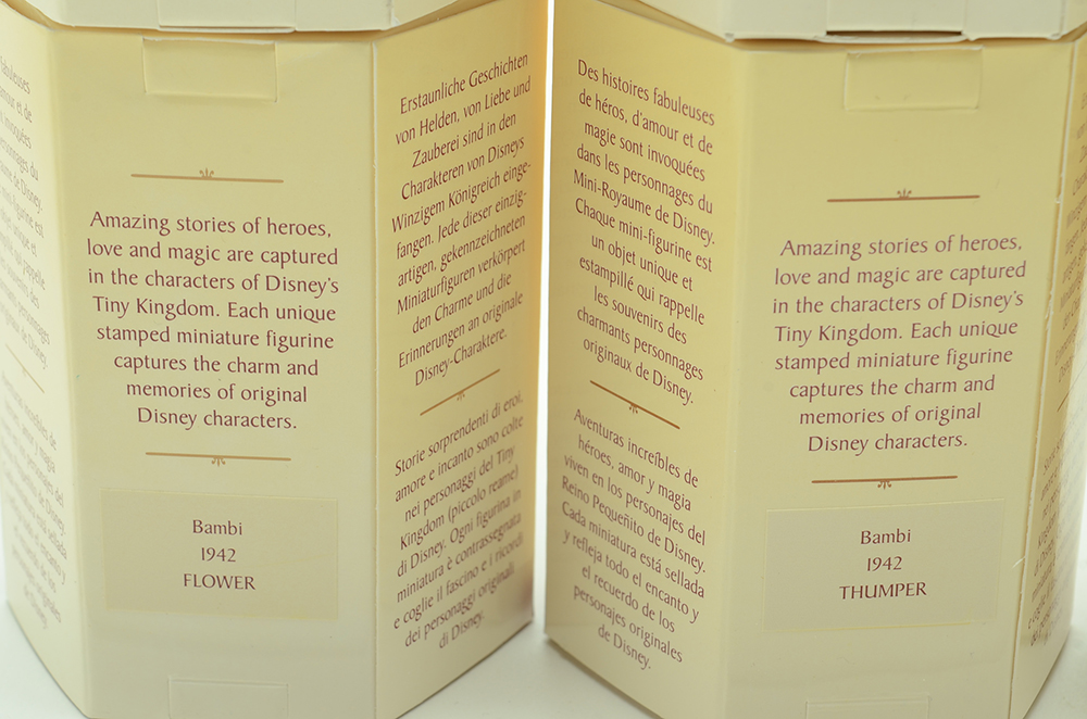 Disney "Bambi" "Tiny Kingdom" Figurines