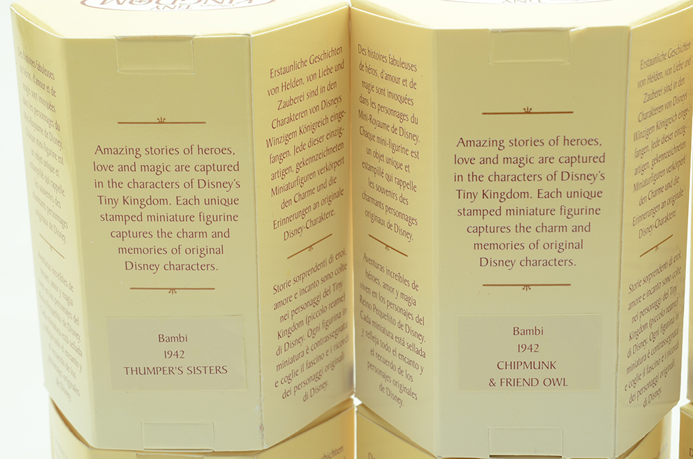 Disney "Bambi" "Tiny Kingdom" Figurines