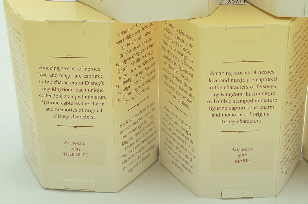 Disney "The Aristocats" "Tiny Kingdom" Figurines