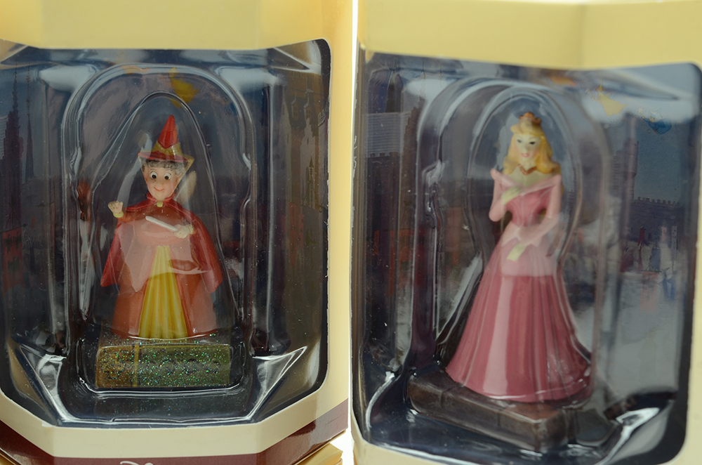 Collection of Seven Tiny Kingdom 'Sleeping Beauty' Figures