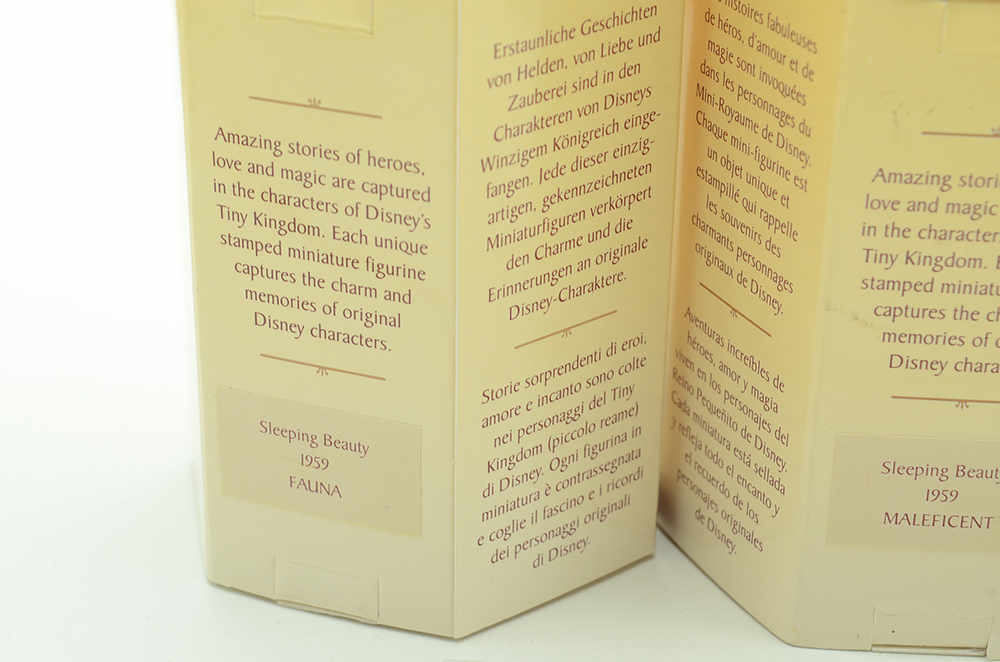 Collection of Seven Tiny Kingdom 'Sleeping Beauty' Figures