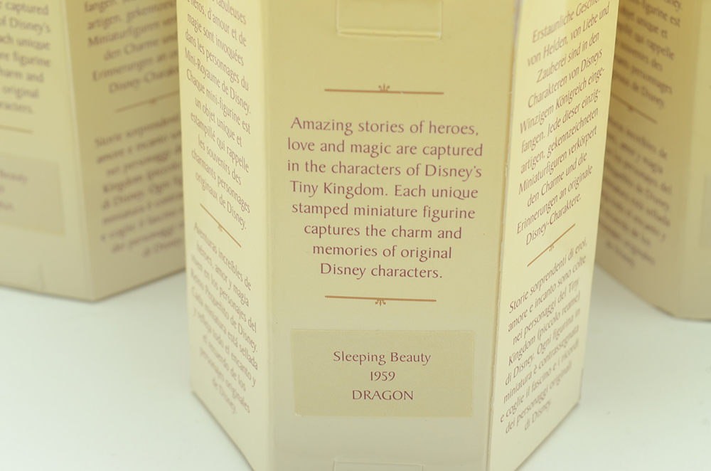 Collection of Seven Tiny Kingdom 'Sleeping Beauty' Figures