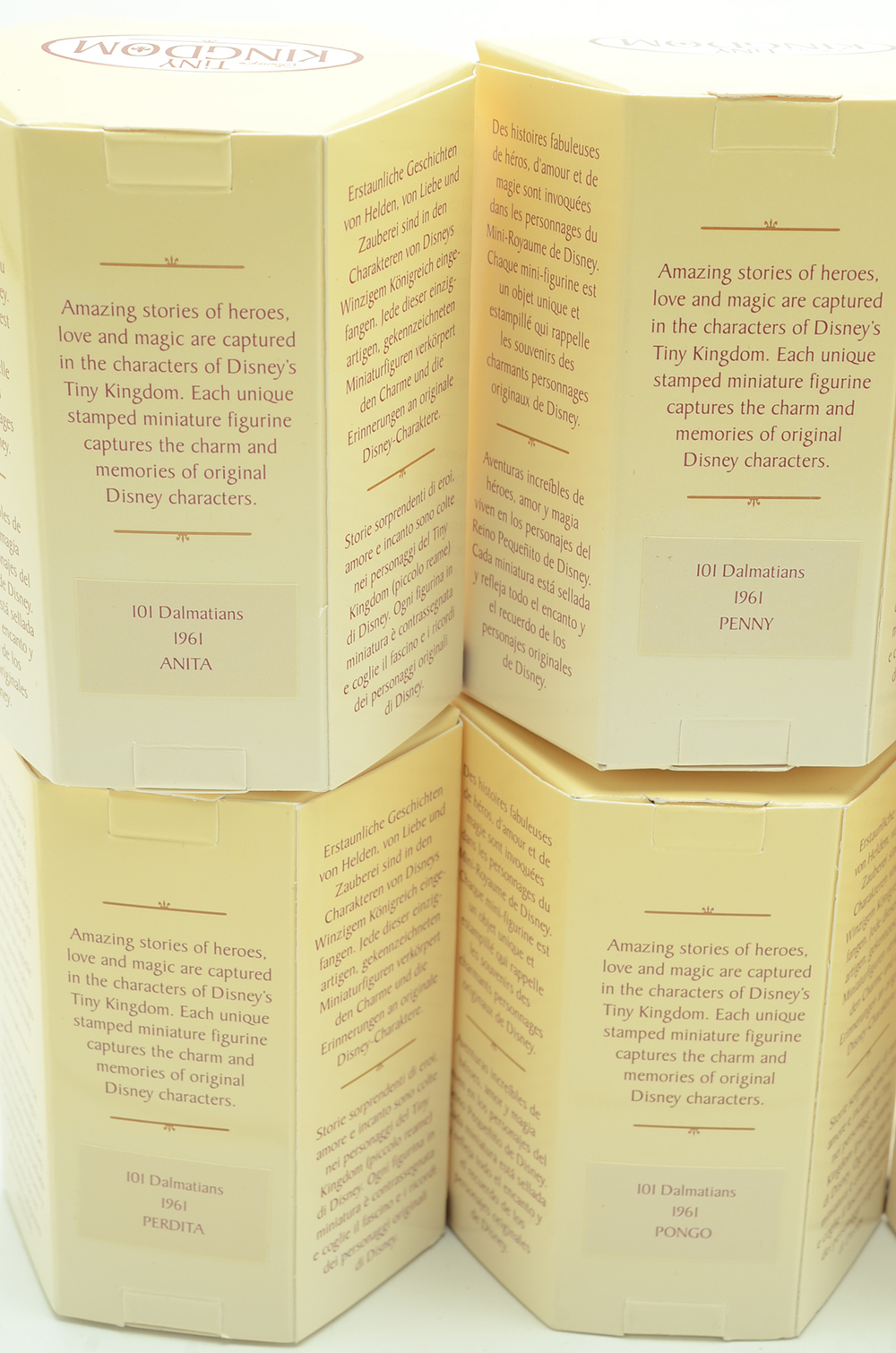 Disney "101 Dalmatians" "Tiny Kingdom" Figurines