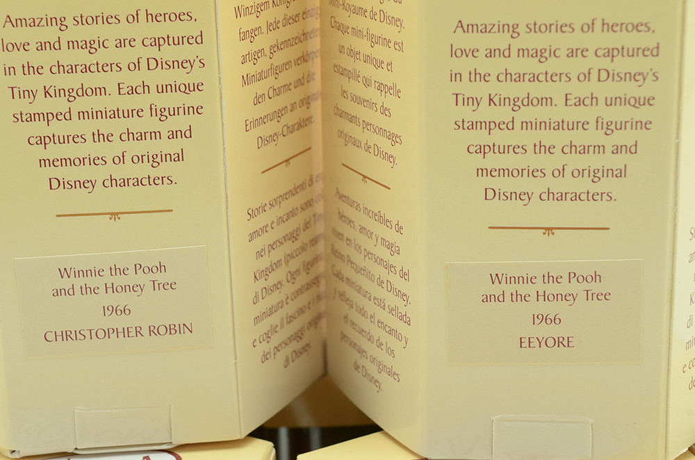 Disney "Winnie the Pooh and the Honey Tree" "Tiny Kingdom" Figurines