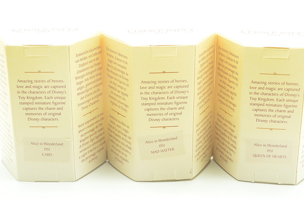 Disney "Alice in Wonderland" "Tiny Kingdom" Figurines