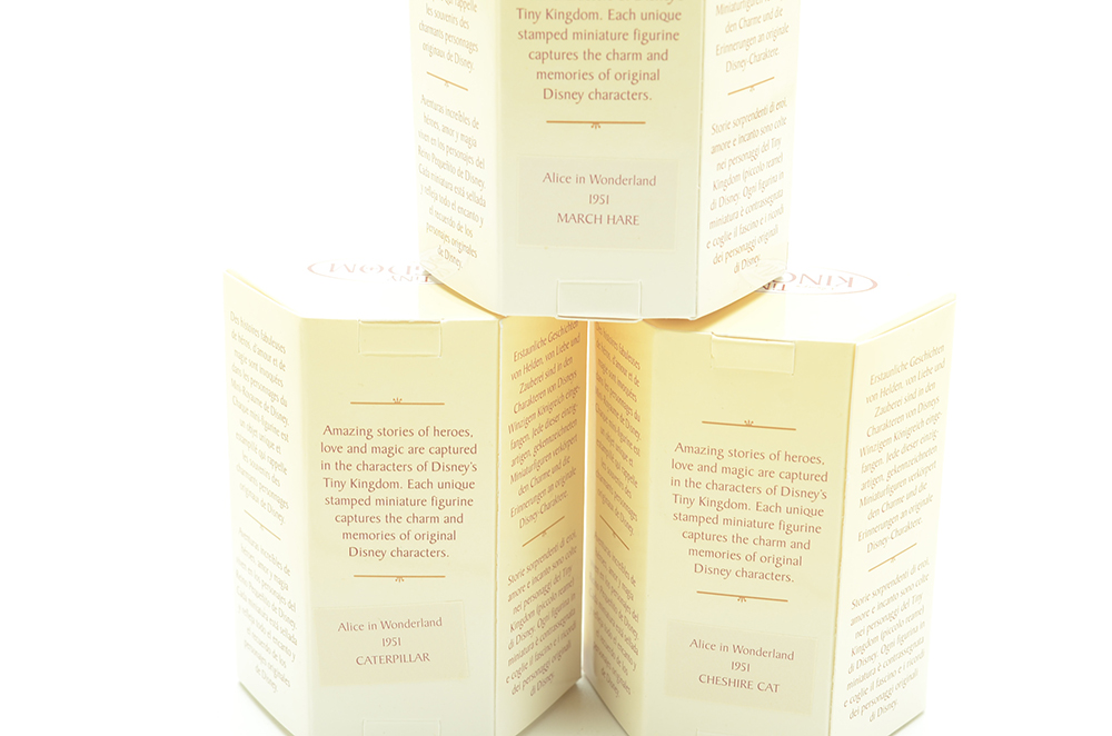 Disney "Alice in Wonderland" "Tiny Kingdom" Figurines