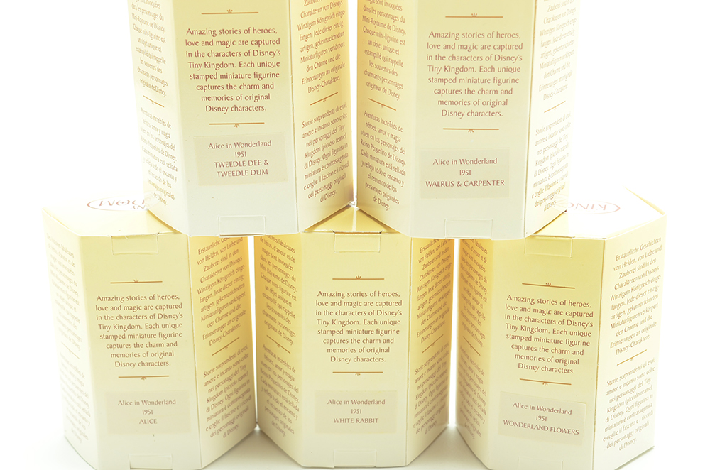 Disney "Alice in Wonderland" "Tiny Kingdom" Figurines